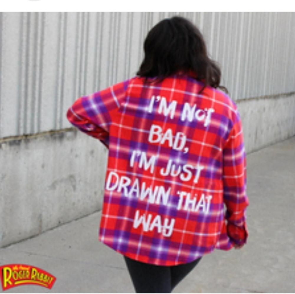 Cakeworthy Jessica Rabbit Flannel